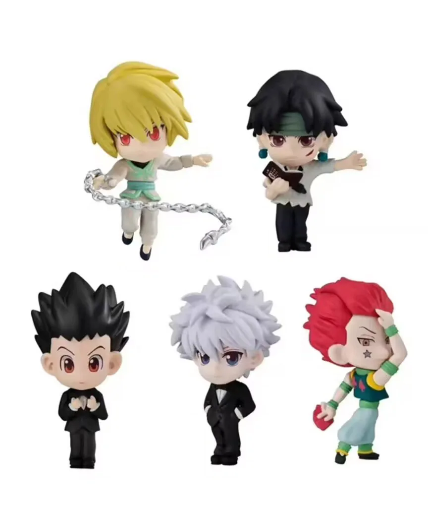 1set Japanese original anime figure Q version Gon/Killua /Chrollo/Kurapika action figure collectible model toys for boys
1set Japanese original anime figure Q version Gon/Killua /Chrollo/Kurapika action figure collectible model toys for boys