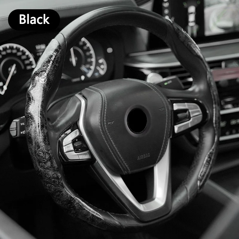 PU Car Styling Steering Wheel Covers Non-slip Protective Anti-Dust For Mercedes Benz G550 G63 GLC200 A35 AMG Line C180 S450 S580
PU Car Styling Steering Wheel Covers Non-slip Protective Anti-Dust For Mercedes Benz G550 G63 GLC200 A35 AMG Line C180 S450 S580