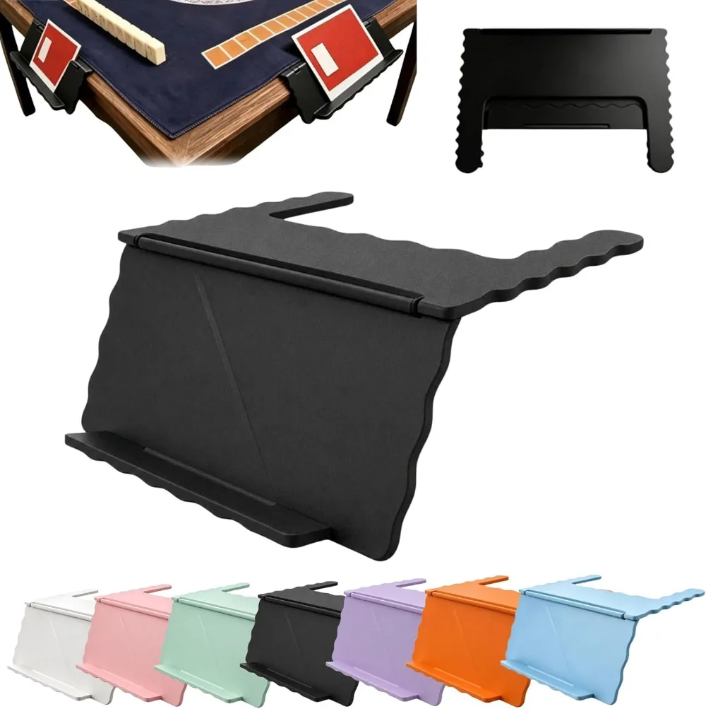 Mahjong Card Holder for Table,Under Mat Slide in Stand Angled Viewing Rack Foldable 3D Printed for American Mahjong Mat
Mahjong Card Holder for Table,Under Mat Slide in Stand Angled Viewing Rack Foldable 3D Printed for American Mahjong Mat