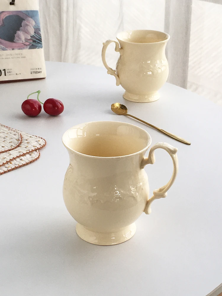 Annie Garden Vintage Luxury Relief Cerc Mugs Coffee Cups Milk Cups French Sle Dining Utensils 350ml Capaci
Annie Garden Vintage Luxury Relief Cerc Mugs Coffee Cups Milk Cups French Sle Dining Utensils 350ml Capaci