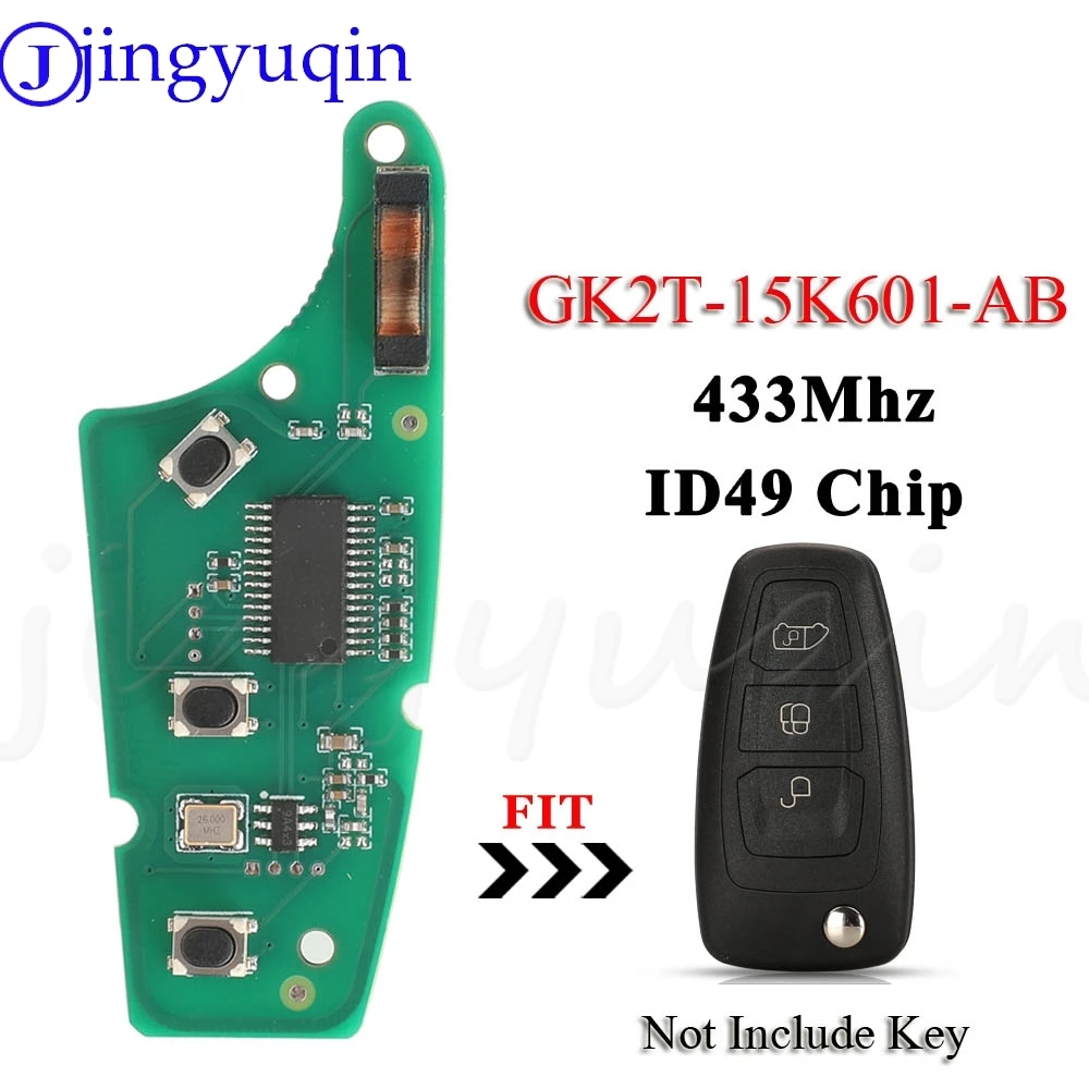 JYQ Car Remote Key Circuit Board GK2T-15K601-AA GK2T-15K601-AB 434MHz ID49 For Ford Transit Tourneo 2016-2020 Auto Fob Control
JYQ Car Remote Key Circuit Board GK2T-15K601-AA GK2T-15K601-AB 434MHz ID49 For Ford Transit Tourneo 2016-2020 Auto Fob Control