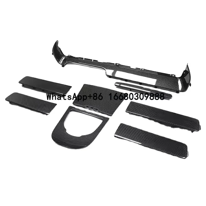 W464 G63 Real Carbon Fiber Interior Trim for G Class G63 AMG Carbon Storage Box Trim Door Panel Replacement 8 PCS
W464 G63 Real Carbon Fiber Interior Trim for G Class G63 AMG Carbon Storage Box Trim Door Panel Replacement 8 PCS