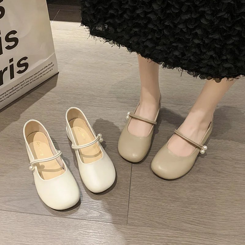 Women's Chunky Heel Single Shoes New Square Heel Slip on Loafers Round Toe Comfortable Lightweight Non-slip Casual Flats
Women's Chunky Heel Single Shoes New Square Heel Slip on Loafers Round Toe Comfortable Lightweight Non-slip Casual Flats