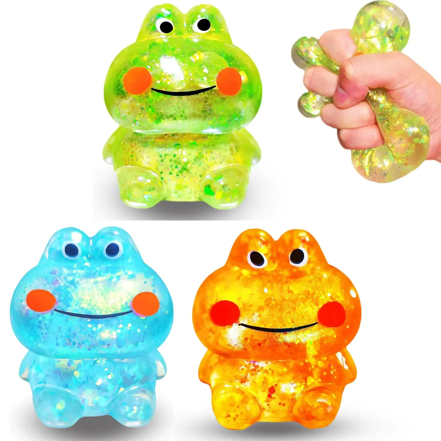 Squishy Frog Stress Balls Stretchy Squish Ball Sensory Squeeze Fidget Toys Stress Relief Balls for Kids Anxiety Relief Gifts
Squishy Frog Stress Balls Stretchy Squish Ball Sensory Squeeze Fidget Toys Stress Relief Balls for Kids Anxiety Relief Gifts