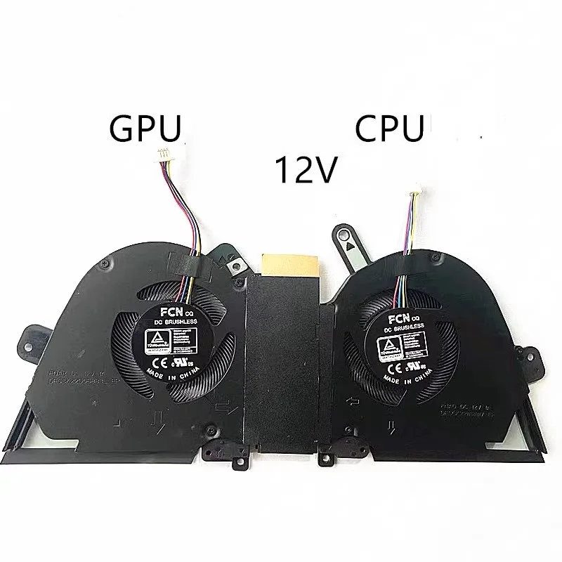 Original New CPU GPU Fan for ASUS TUF Dash F15 FX516 FX516P FX516PR FX516PC FX516PE FX516PM Air RTX3070 Cooler Fan
Original New CPU GPU Fan for ASUS TUF Dash F15 FX516 FX516P FX516PR FX516PC FX516PE FX516PM Air RTX3070 Cooler Fan