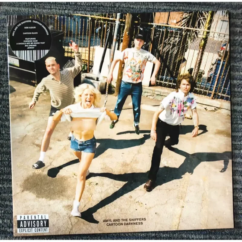 Amyl And The Sniffers Cartoon Darkness LP for Vinyl Record Players
Amyl And The Sniffers Cartoon Darkness LP for Vinyl Record Players