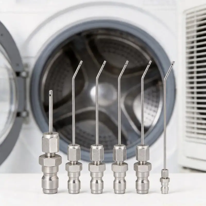 A2BE Heavy Duty 6 Piece Sprayed Needle Set Suitable For Deep Cleaning Appliances Like Washer And AC Units Efficient Water Flows
A2BE Heavy Duty 6 Piece Sprayed Needle Set Suitable For Deep Cleaning Appliances Like Washer And AC Units Efficient Water Flows