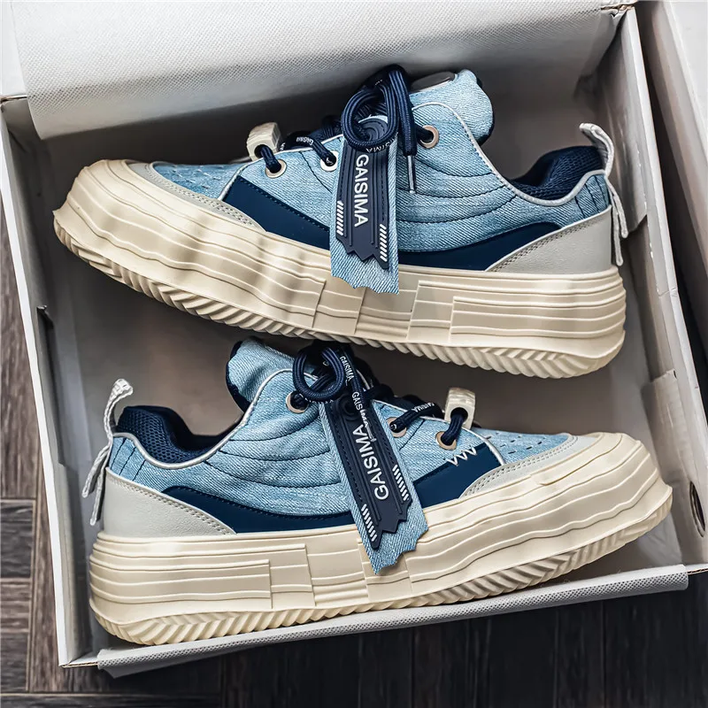 Мужская обувь для скейтборда Кроссовки Модные синие повседневные туфли на платформе Мужские дизайнерские вулканизированные кроссовки Мужская уличная модная обувь
Мужская обувь для скейтборда Кроссовки Модные синие повседневные туфли на платформе Мужские дизайнерские вулканизированные кроссовки Мужская уличная модная обувь