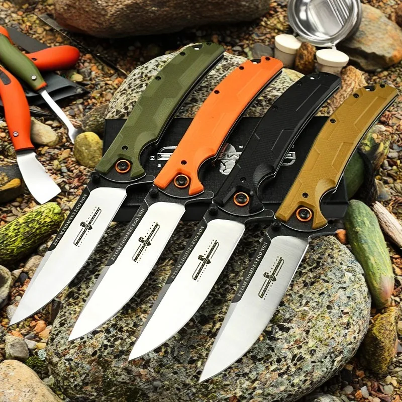 NEW Extrema Ratio Folding Pocket Knife D2 Blade G10 Handle Outdoor EDC Hunting Camping Hiking Climbing Survival Tools Gift
NEW Extrema Ratio Folding Pocket Knife D2 Blade G10 Handle Outdoor EDC Hunting Camping Hiking Climbing Survival Tools Gift