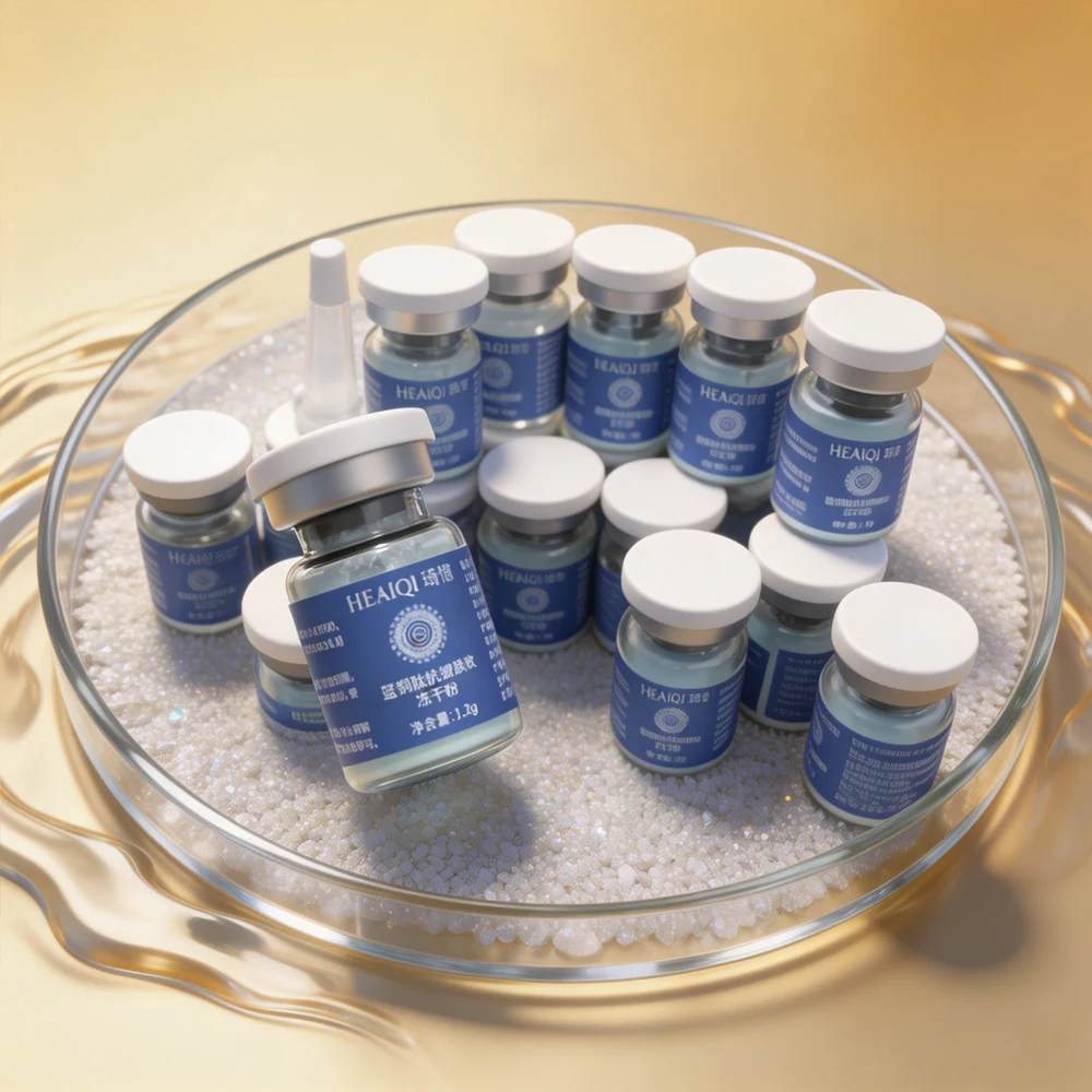 Сыворотка-бустер для кожи с пептидом GHK-Cu Blue Copper Peptide, лиофилизированный порошок в ампулах, набор для укрепления, увлажнения и омоложения кожи
Сыворотка-бустер для кожи с пептидом GHK-Cu Blue Copper Peptide, лиофилизированный порошок в ампулах, набор для укрепления, увлажнения и омоложения кожи