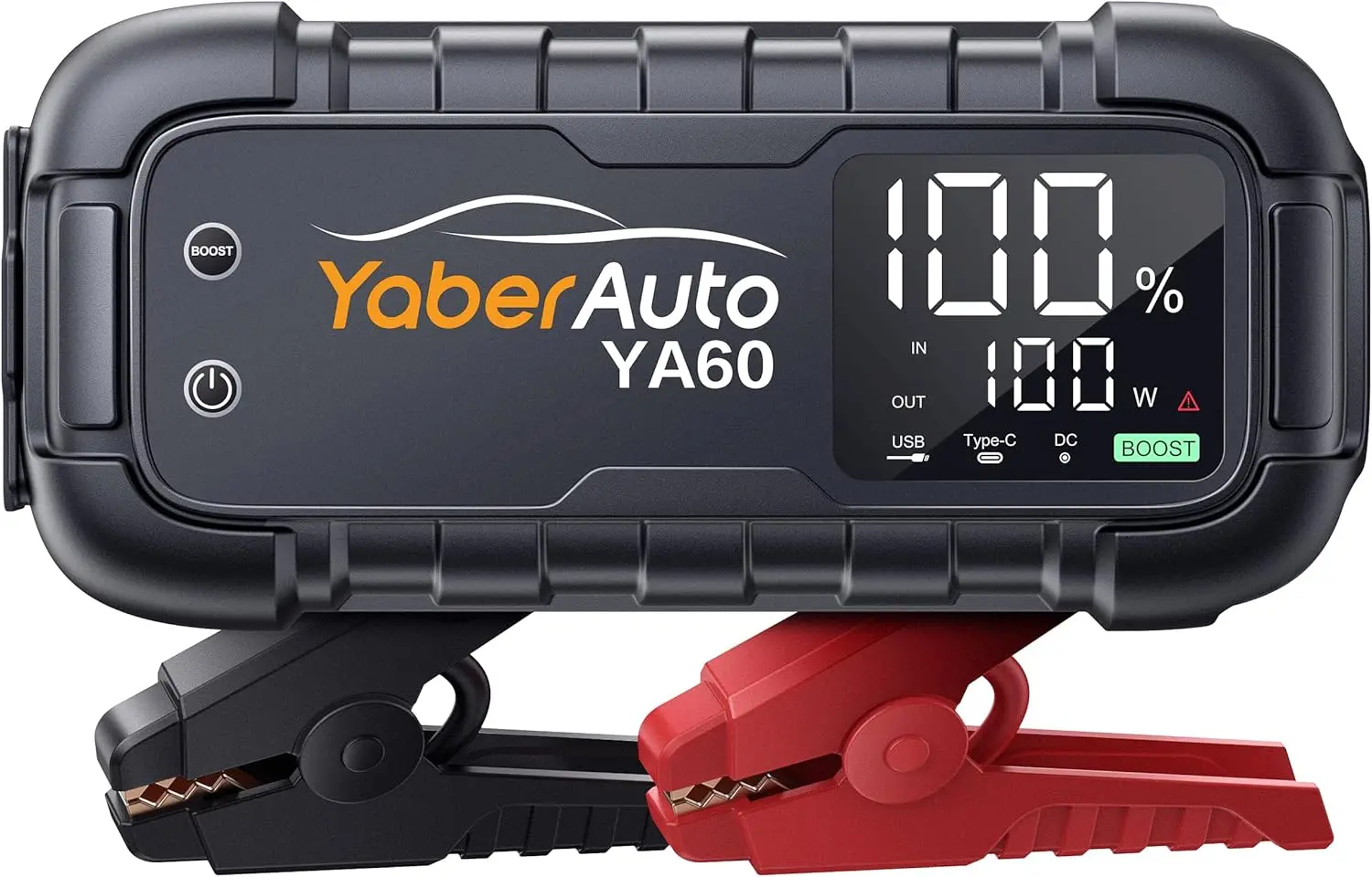 8000A Portable Car Jump Starter with 65W Fast Charging, 150W DC & 600LM Lights for Gas/Diesel Vehicles
8000A Portable Car Jump Starter with 65W Fast Charging, 150W DC & 600LM Lights for Gas/Diesel Vehicles