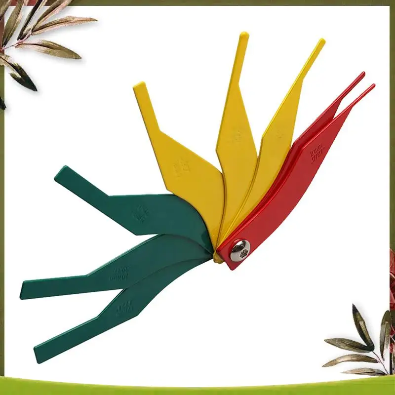 AB98-Brake Lining Thickness Gauge, Steel Automotive Brake Pad Measuring Tool, Disc And Drum Brake Lining Gauge Set
AB98-Brake Lining Thickness Gauge, Steel Automotive Brake Pad Measuring Tool, Disc And Drum Brake Lining Gauge Set