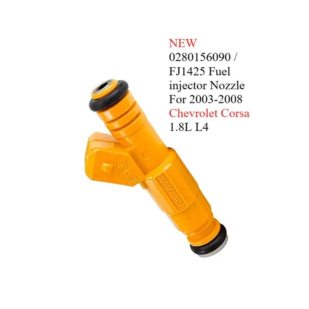 NEW 0280156090 / FJ1425 Fuel injector Nozzle For 2003-2008 Chevrolet Corsa 1.8L L4
NEW 0280156090 / FJ1425 Fuel injector Nozzle For 2003-2008 Chevrolet Corsa 1.8L L4