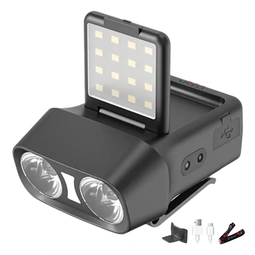 Headlamp LED Rechargeable With 5 Adjustable Light Modes High Lumens Waterproof Portable Headlight Head Lamp Outdoor Tools
Headlamp LED Rechargeable With 5 Adjustable Light Modes High Lumens Waterproof Portable Headlight Head Lamp Outdoor Tools