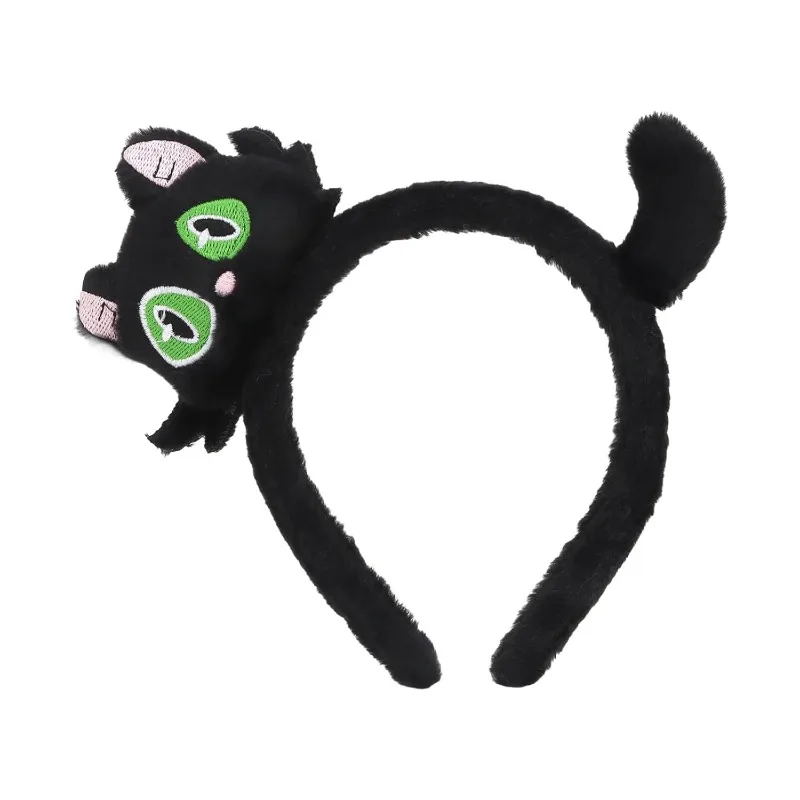 Black Cat Ears Headband, Cat Party Decorations, Animals Ears Headband, Cat Ear Hair Accessories for Halloween Costume Party
Black Cat Ears Headband, Cat Party Decorations, Animals Ears Headband, Cat Ear Hair Accessories for Halloween Costume Party