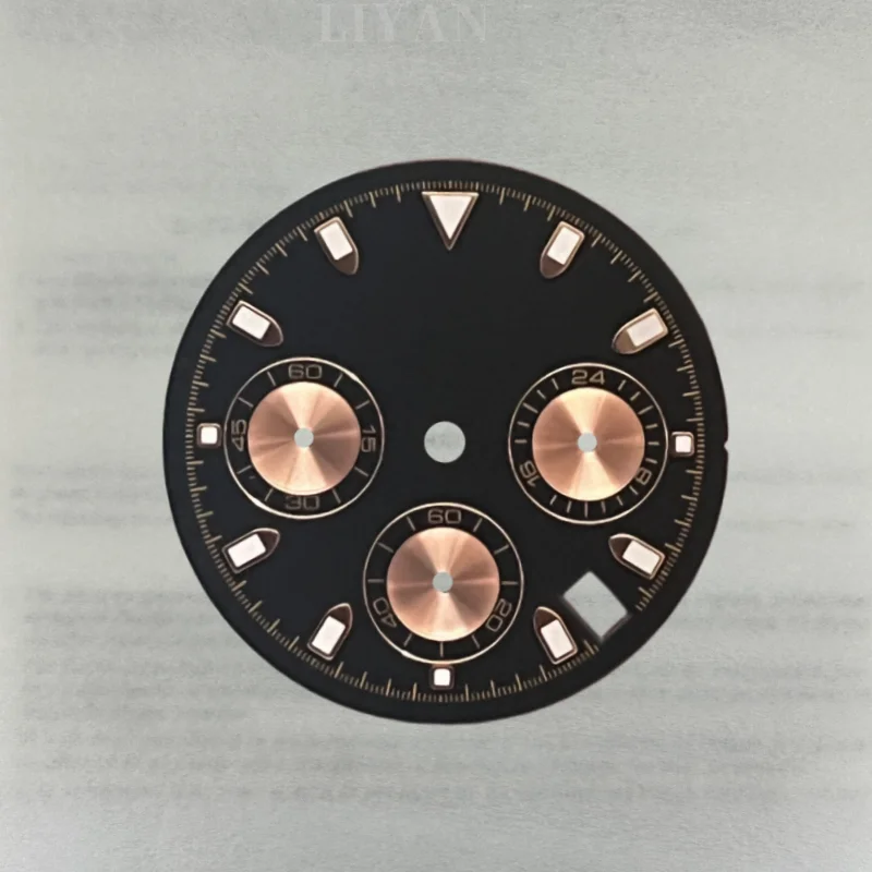 Black White Gold 29.5mm VK63 Green Blue Luminous Watch Dial Hands Sterile Watch Automatic Movement Parts for 39mm Watch Case
Black White Gold 29.5mm VK63 Green Blue Luminous Watch Dial Hands Sterile Watch Automatic Movement Parts for 39mm Watch Case