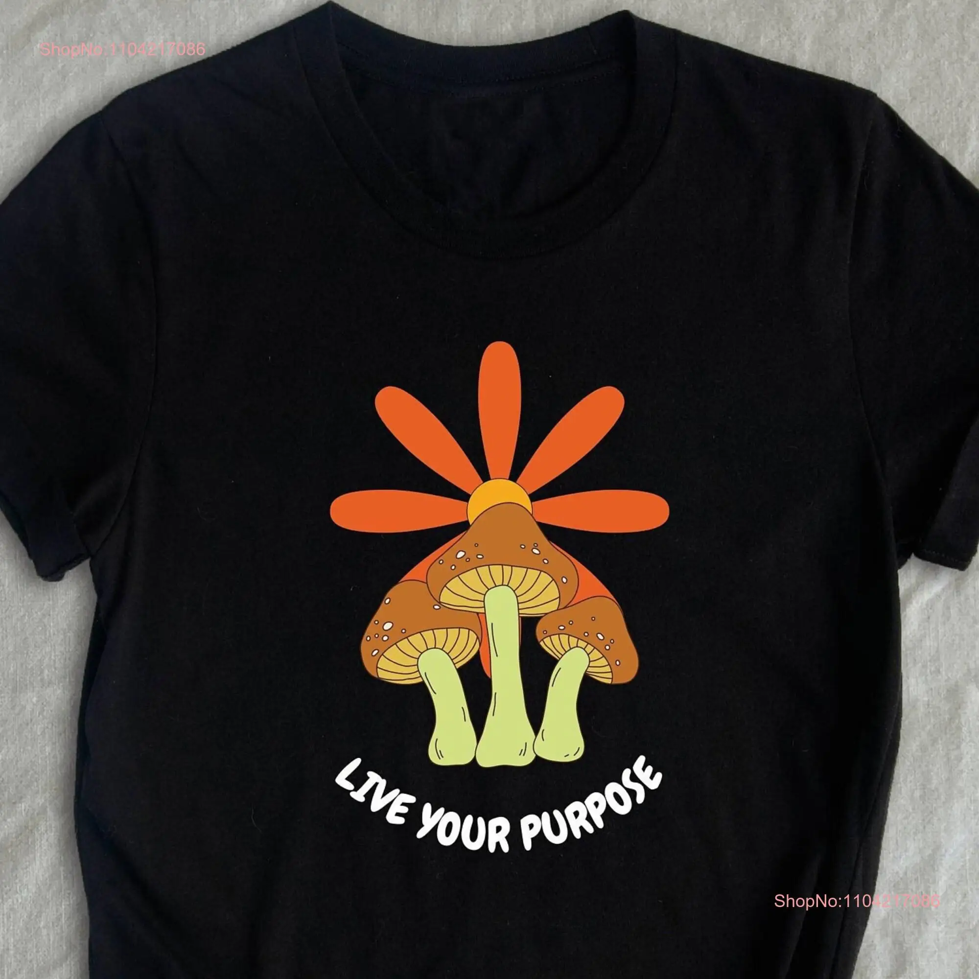 Футболка с грибами Live Your Purpose, ботаническая позитивная подтверждение, мотивационная футболка Cottagecore с длинными или короткими рукавами
Футболка с грибами Live Your Purpose, ботаническая позитивная подтверждение, мотивационная футболка Cottagecore с длинными или короткими рукавами
