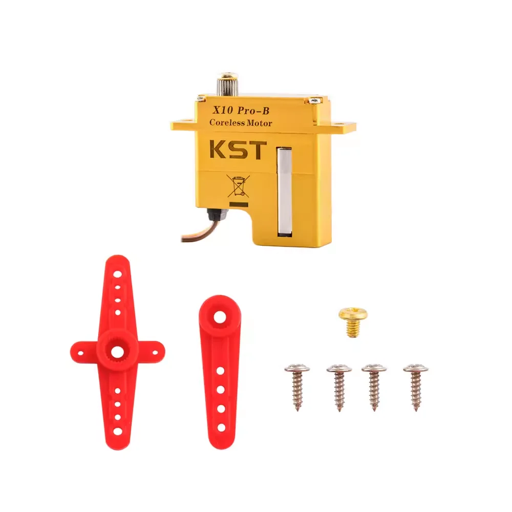 KST X10 Pro Digital Metal Gear Servo Suitable for Competition RC Level F5J Gliders and Large Rc Airplane Gliders
KST X10 Pro Digital Metal Gear Servo Suitable for Competition RC Level F5J Gliders and Large Rc Airplane Gliders