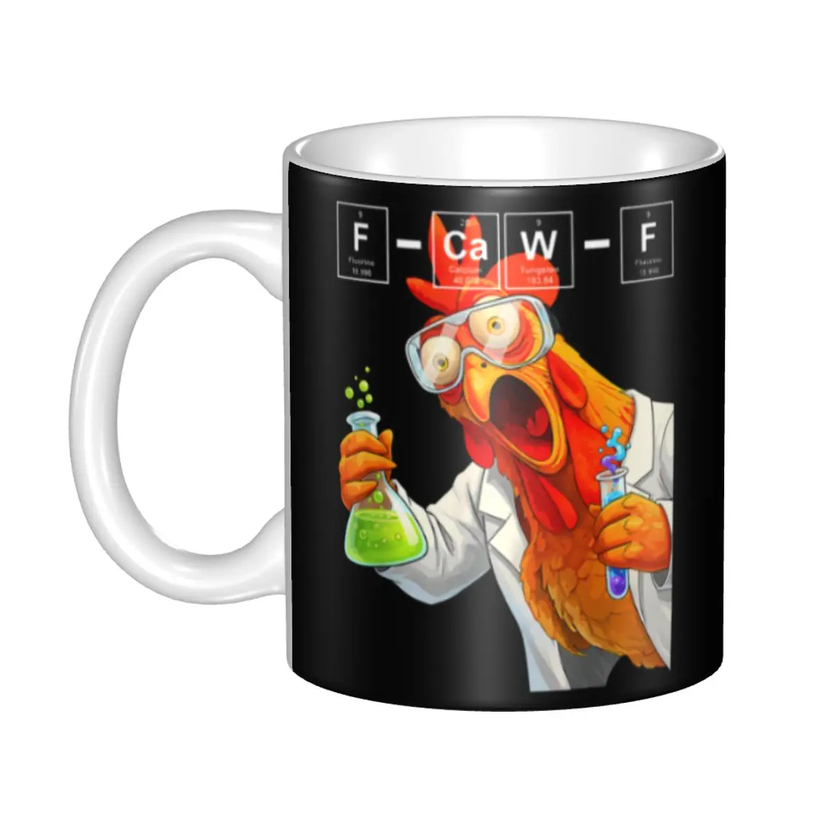 Custom Funny F-Caw-F Chicken FCAWF Coffee Mug DIY Ceramic Milk Tea Cup
Custom Funny F-Caw-F Chicken FCAWF Coffee Mug DIY Ceramic Milk Tea Cup