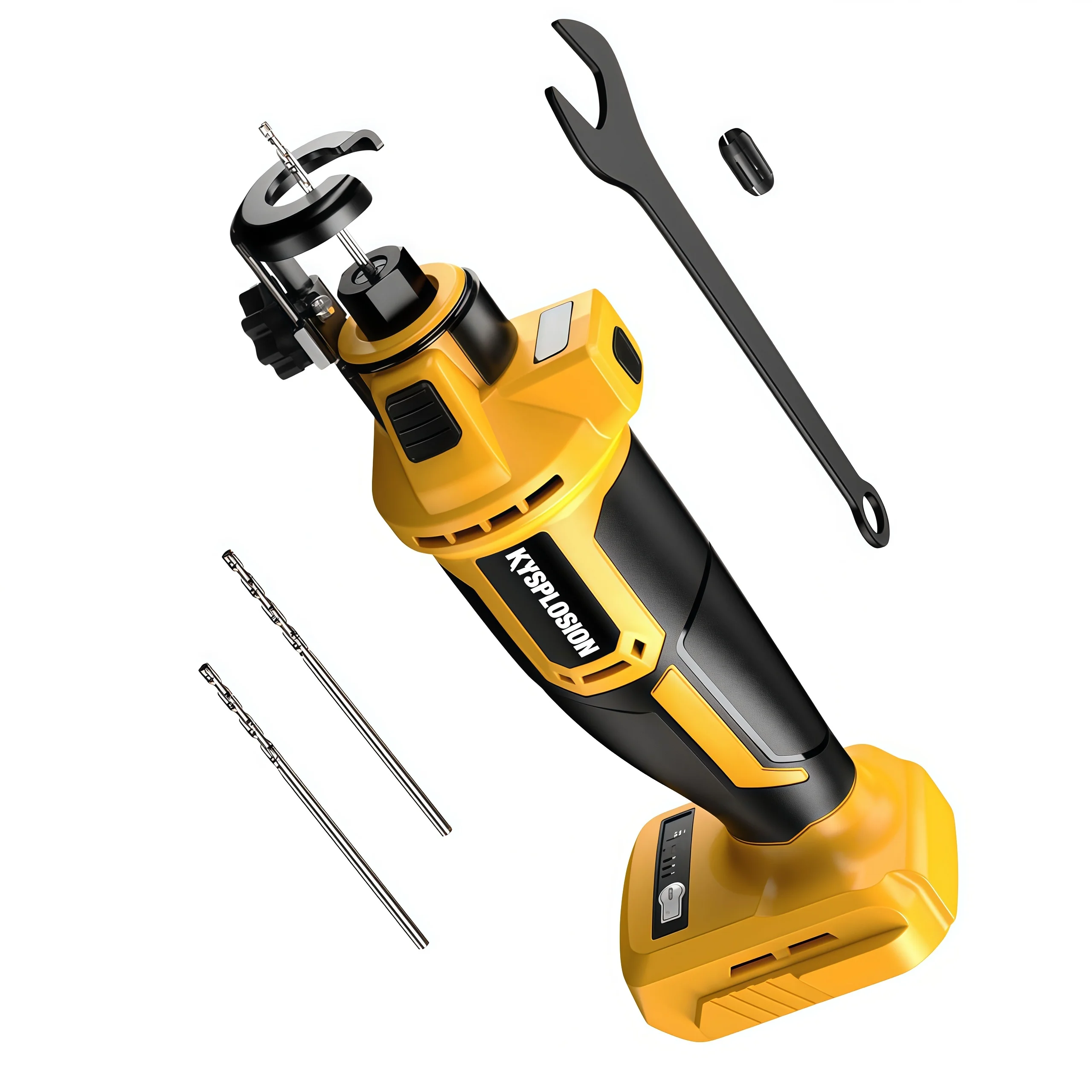 For Dewalt 20V Battery (No Battery) Cordless Brushless Rotary Saw 3 Speed Adjustable 30000RPM Drywall Cut-Out Tool
For Dewalt 20V Battery (No Battery) Cordless Brushless Rotary Saw 3 Speed Adjustable 30000RPM Drywall Cut-Out Tool