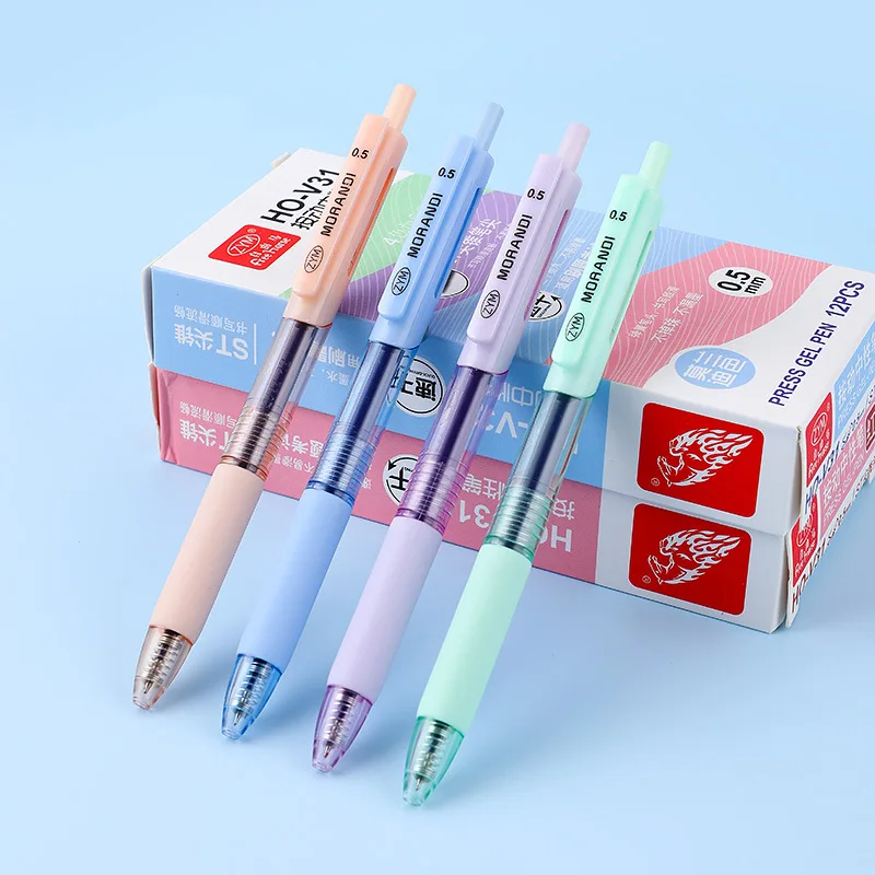 6/12 Pcs Gel Pens Black/Blue/Red Pen Tip 0.5mm Write Smooth Large Capacity Ink for Student School Office Stationery Supplies
6/12 Pcs Gel Pens Black/Blue/Red Pen Tip 0.5mm Write Smooth Large Capacity Ink for Student School Office Stationery Supplies