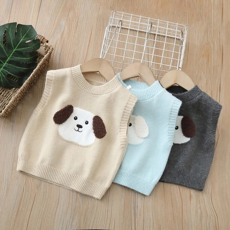 2026 Autumn New Children's Knitted Vest Boys and Girls Cute Sweater Vest
2026 Autumn New Children's Knitted Vest Boys and Girls Cute Sweater Vest