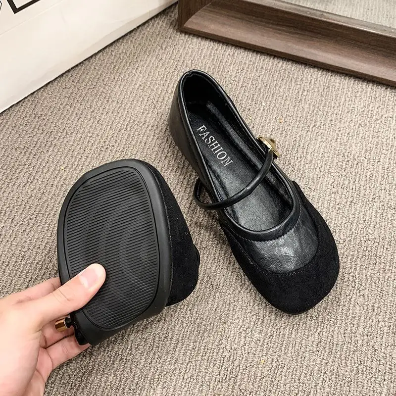 Vintage 2026 Spring Mary Jane Shoes One Strap Round Toe Soft Leather Sole Flat Women Sweet Charming Daily Wear
Vintage 2026 Spring Mary Jane Shoes One Strap Round Toe Soft Leather Sole Flat Women Sweet Charming Daily Wear