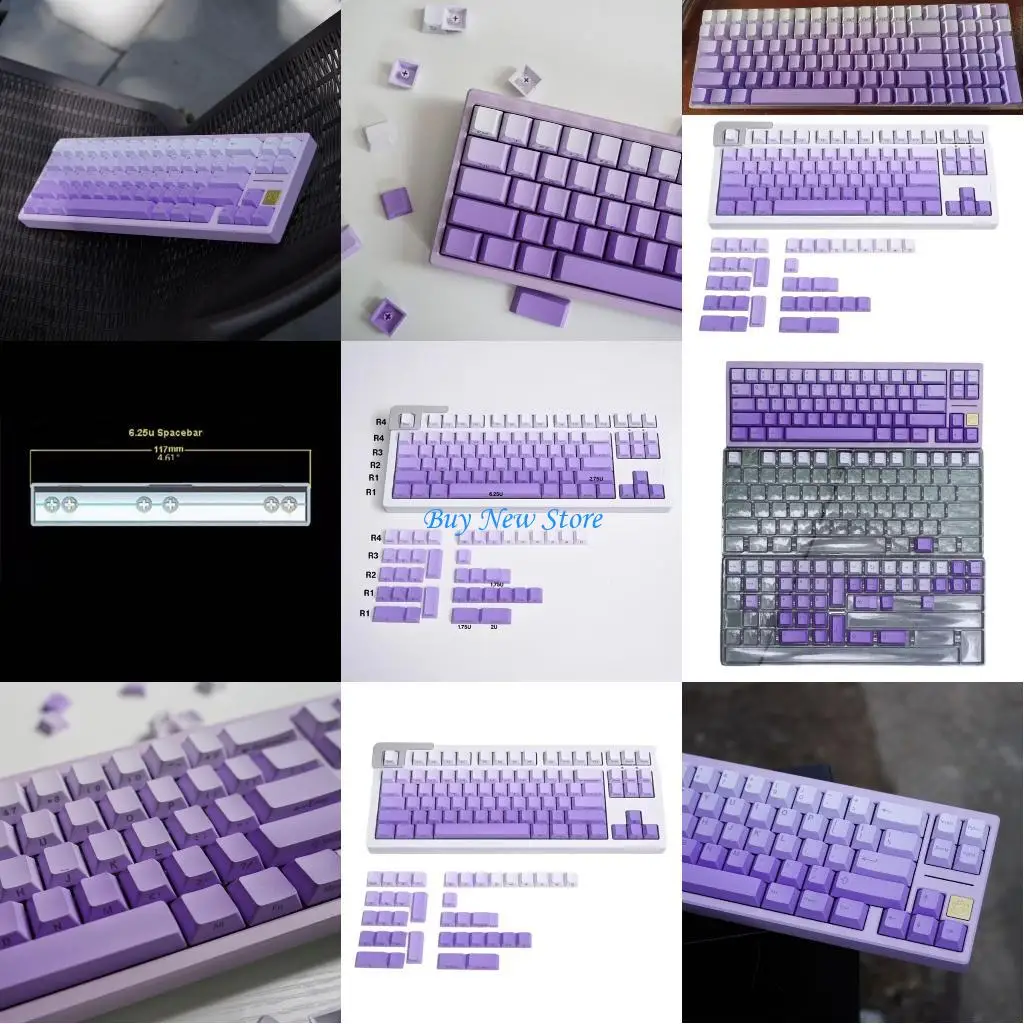 20CE PBT Keycaps Unique Dye-Subbed Color with Ergonomic Feel for Mechanical Keyboards Keycaps Replacement
20CE PBT Keycaps Unique Dye-Subbed Color with Ergonomic Feel for Mechanical Keyboards Keycaps Replacement