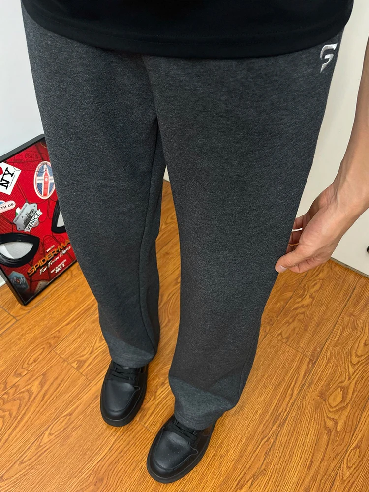 Мужские повседневные брюки Deep Ey American Spor свободного кроя, осенние, плотные, расклешенные, для тренировок, прямые штаны
Мужские повседневные брюки Deep Ey American Spor свободного кроя, осенние, плотные, расклешенные, для тренировок, прямые штаны