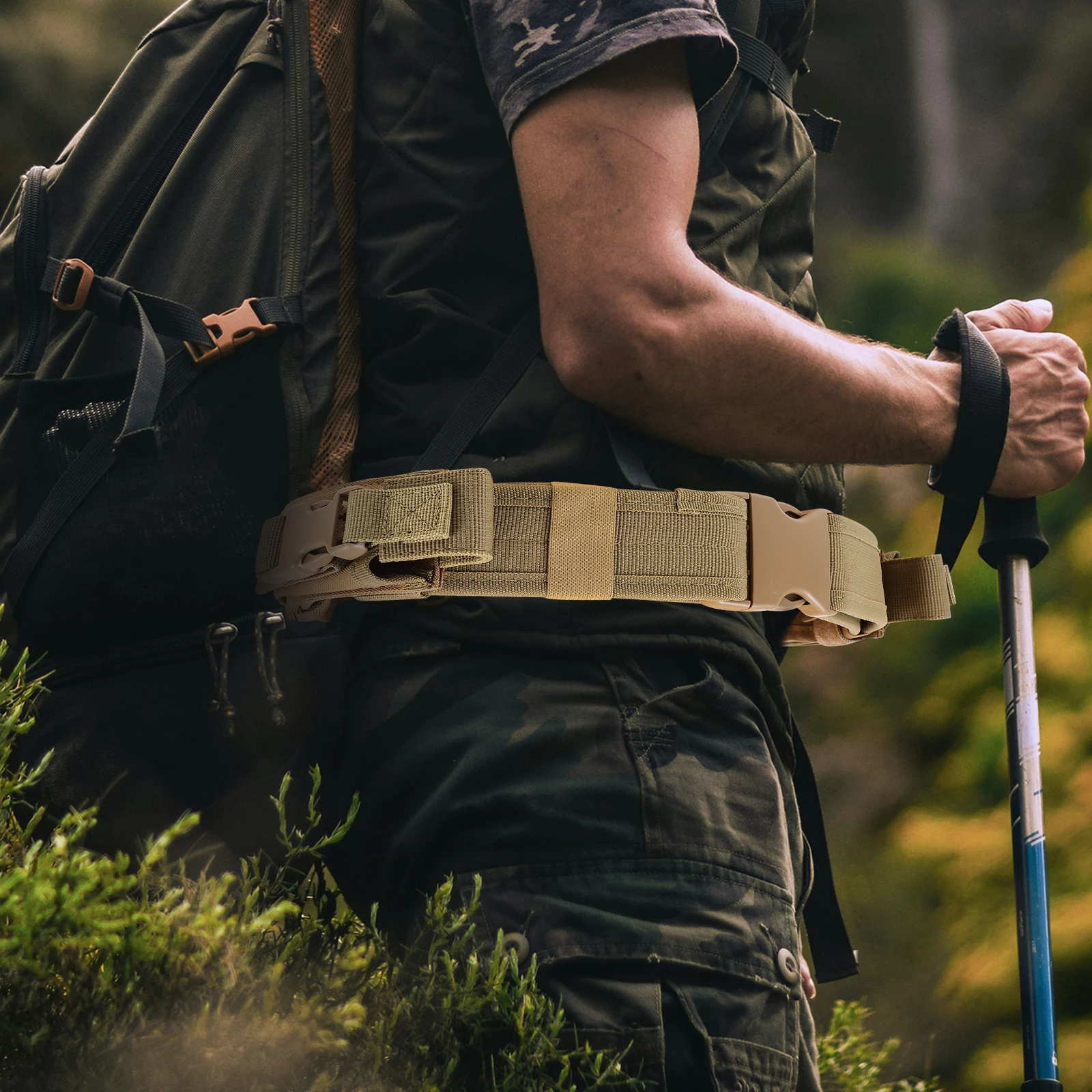 Belt Outdoor Waist Gear Nylon Hunting Supply Lightweight Durable Practical Hiking Camping Traveling Fishing
Belt Outdoor Waist Gear Nylon Hunting Supply Lightweight Durable Practical Hiking Camping Traveling Fishing