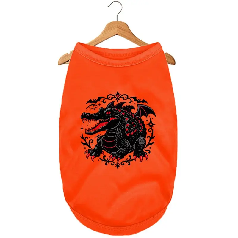Summer Dragon Dog Shirt, Alligator Print Vest, Breathable Quick Dry Puppy Top
Summer Dragon Dog Shirt, Alligator Print Vest, Breathable Quick Dry Puppy Top