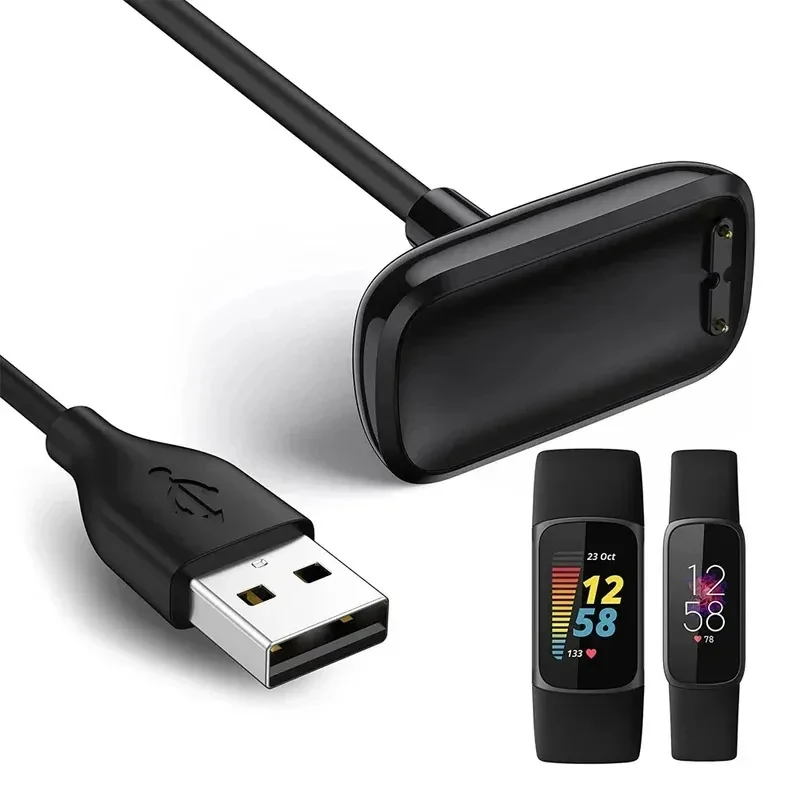 Charger Cable for Fitbit Charge 5 /6 Luxe USB Charging Cable Cord Dock Stand Smart watch Charging Cable Replacement Charger 3.3f
Charger Cable for Fitbit Charge 5 /6 Luxe USB Charging Cable Cord Dock Stand Smart watch Charging Cable Replacement Charger 3.3f