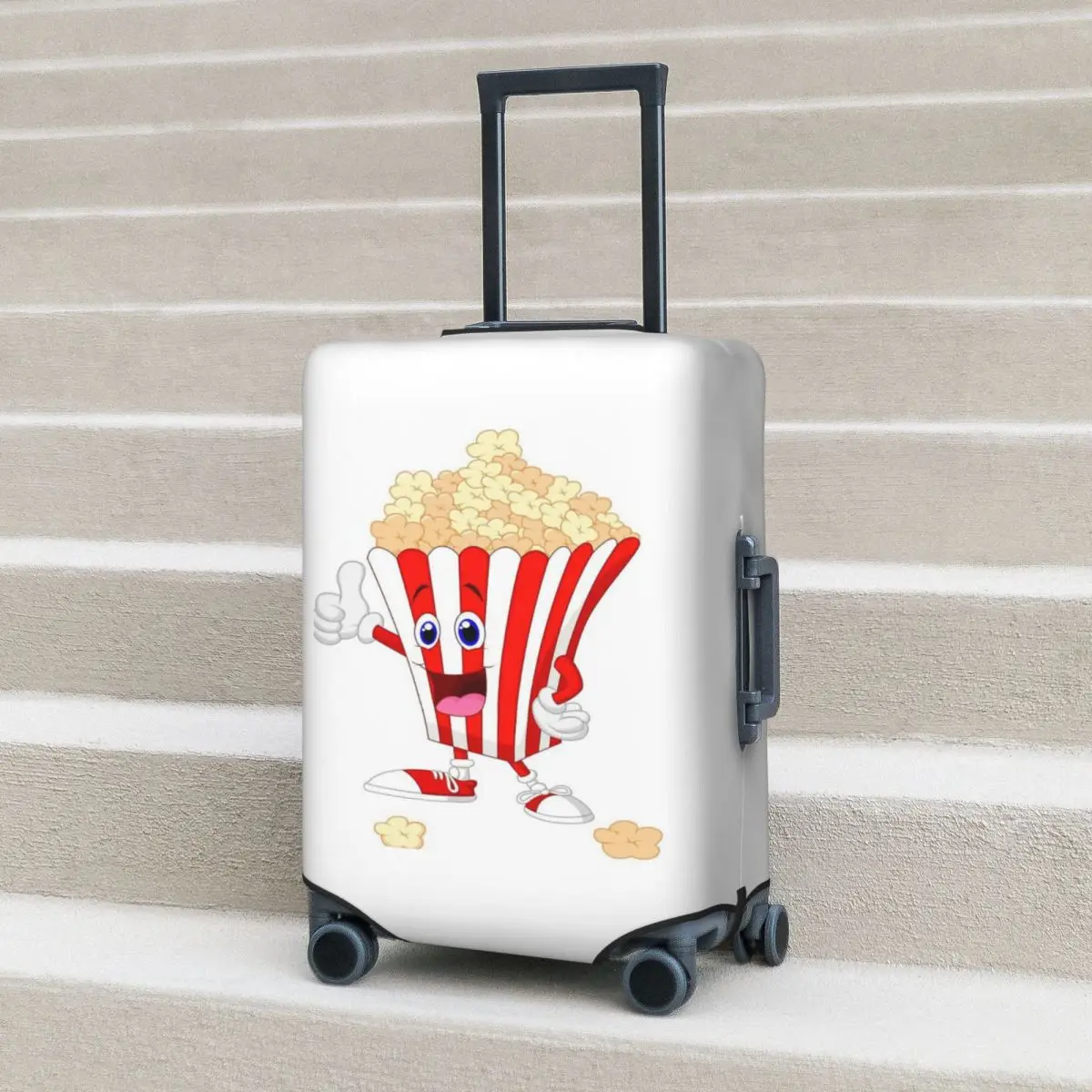 Popcorn Cartoon Art Suitcase Cover Protection Elastic Travel Luggage Protector Covers for 18-32 Inch
Popcorn Cartoon Art Suitcase Cover Protection Elastic Travel Luggage Protector Covers for 18-32 Inch