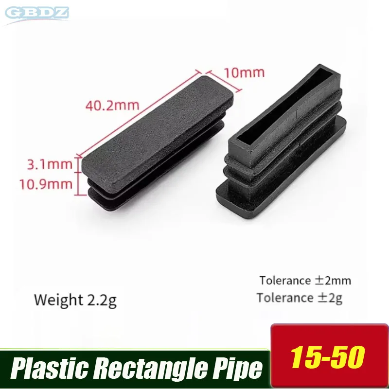 Plastic Rectangle Blanking End Caps Tube Pipe Inserts Plug Square Inner Plug 15x40mm 20x60mm Table Chair Furniture Foot Cover
Plastic Rectangle Blanking End Caps Tube Pipe Inserts Plug Square Inner Plug 15x40mm 20x60mm Table Chair Furniture Foot Cover