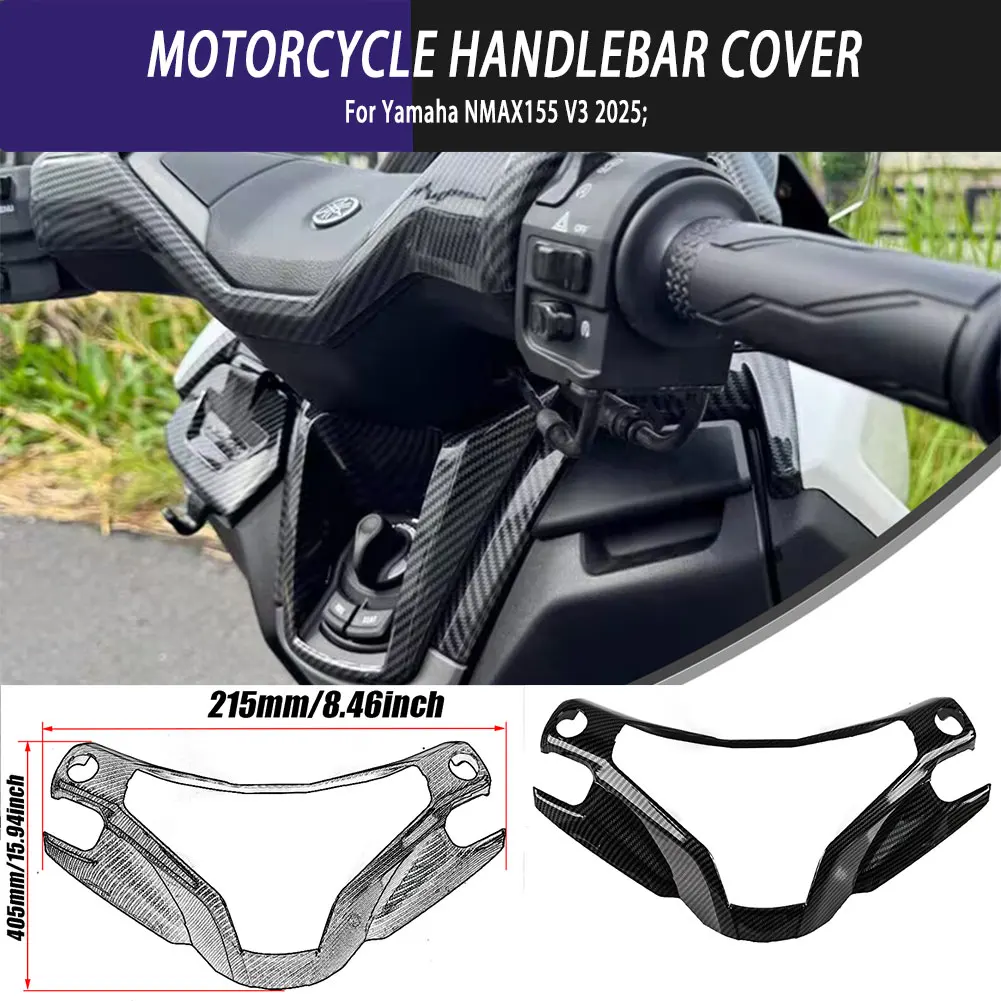 For Yamaha NMAX 155 N-MAX 155 V3 2025 Motorcycle Modification Replacement Parts High Quality ABS Plastic Handlebar Cover
For Yamaha NMAX 155 N-MAX 155 V3 2025 Motorcycle Modification Replacement Parts High Quality ABS Plastic Handlebar Cover