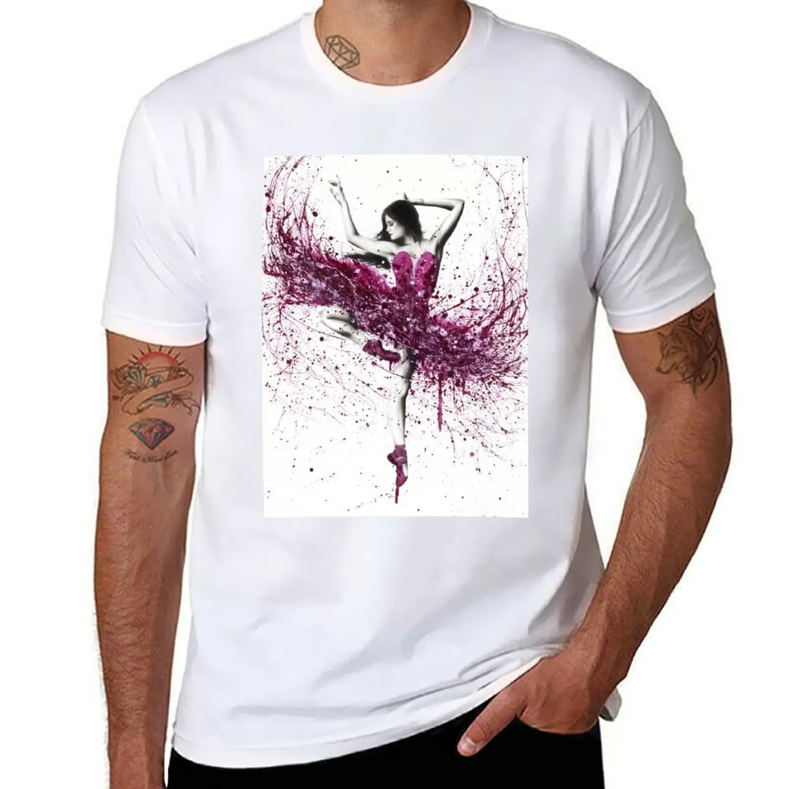 Royal Rubellite Ballerina T-Shirt t shirts for man cotton funny cotton tshirt 100% T-Shirt 
Royal Rubellite Ballerina T-Shirt t shirts for man cotton funny cotton tshirt 100% T-Shirt