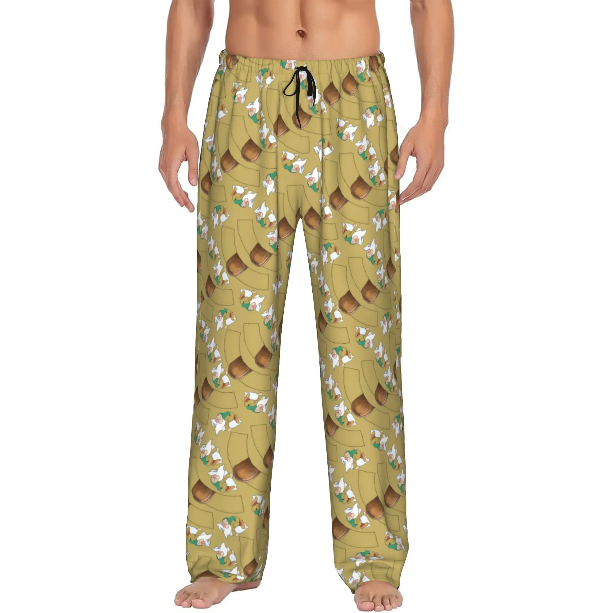 Custom Print Snow White And Anime The Seven Dwarfs Pajama Pants Men Sleep Sleepwear Bottoms with Pockets
Custom Print Snow White And Anime The Seven Dwarfs Pajama Pants Men Sleep Sleepwear Bottoms with Pockets