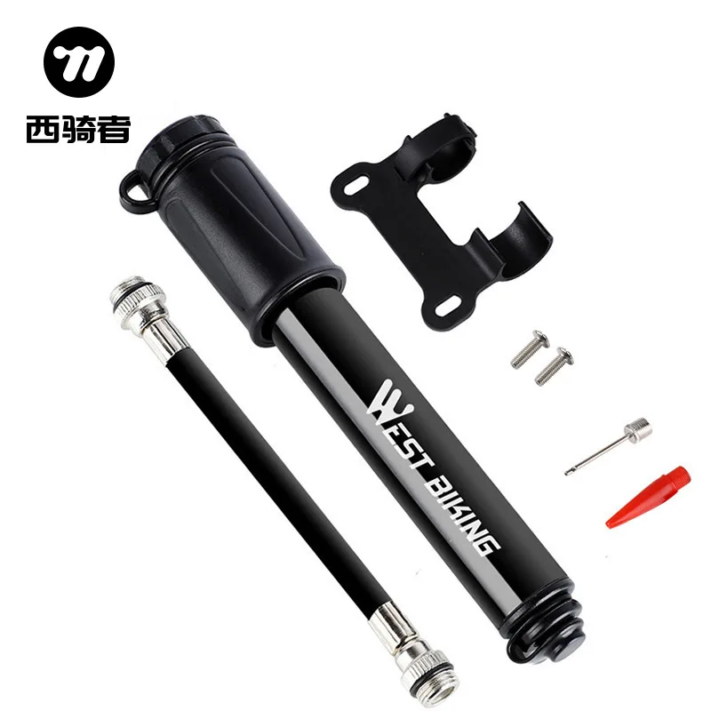 "WestBiking Pro Mini Pump - High Pressure Bike & Basketball Pump with Hose (160PSI)"
"WestBiking Pro Mini Pump - High Pressure Bike & Basketball Pump with Hose (160PSI)"