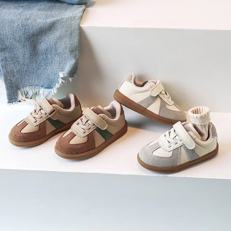 Colorful Boys Shoes Spring New Style Children Shoes Soft Leather Board Shoes Korean Version Girls White Shoes zapatos niña
Colorful Boys Shoes Spring New Style Children Shoes Soft Leather Board Shoes Korean Version Girls White Shoes zapatos niña
