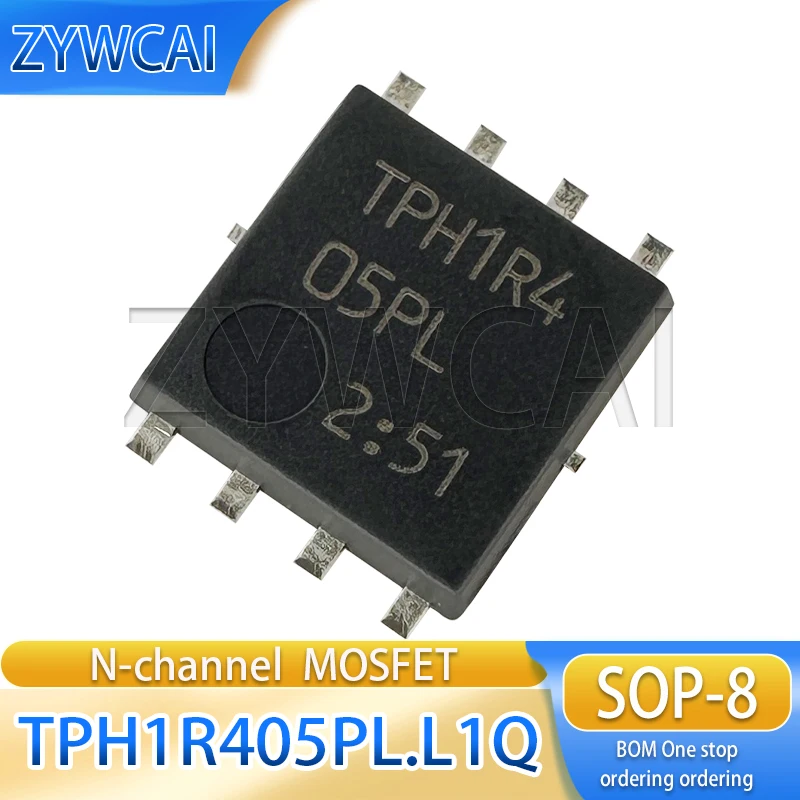 TPH1R405PL, L1Q SOP-8 TPH1R4 2PCS TPH1R405PL N-channel Field Effect Transistor
TPH1R405PL, L1Q SOP-8 TPH1R4 2PCS TPH1R405PL N-channel Field Effect Transistor