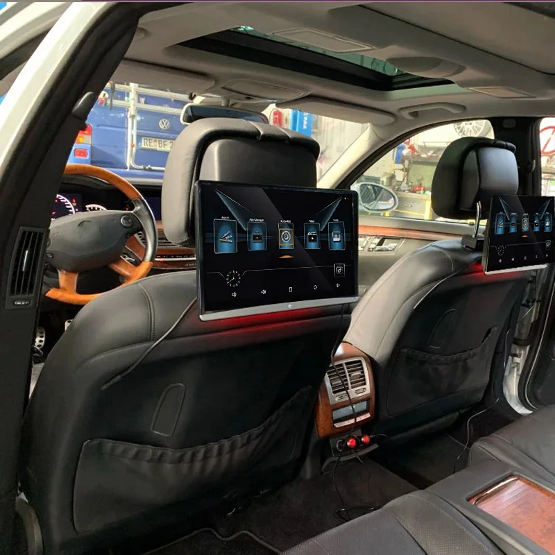 13.3 inch IPS Car Monitor Headrest Tablet pc Android 10.0 UHD 4K 1080P WIFI/Bluetooth/USB/HDMI/Airplay App Movie Video Player
13.3 inch IPS Car Monitor Headrest Tablet pc Android 10.0 UHD 4K 1080P WIFI/Bluetooth/USB/HDMI/Airplay App Movie Video Player