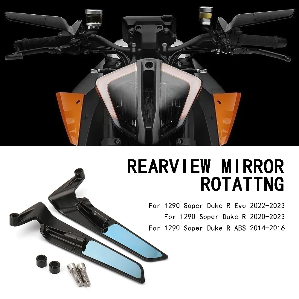 Espejos retrovisores laterales para motocicleta, accesorio para 1290 Super Duke R Evo/1290 Super Duke R/1290 Super Duke R ABS 20
Espejos retrovisores laterales para motocicleta, accesorio para 1290 Super Duke R Evo/1290 Super Duke R/1290 Super Duke R ABS 20
