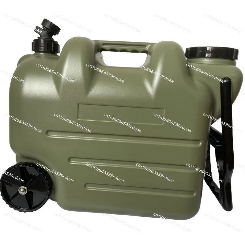 Outdoor camping portable tie rod bucket with wheels faucet large capacity kettle car water storage tank
Outdoor camping portable tie rod bucket with wheels faucet large capacity kettle car water storage tank