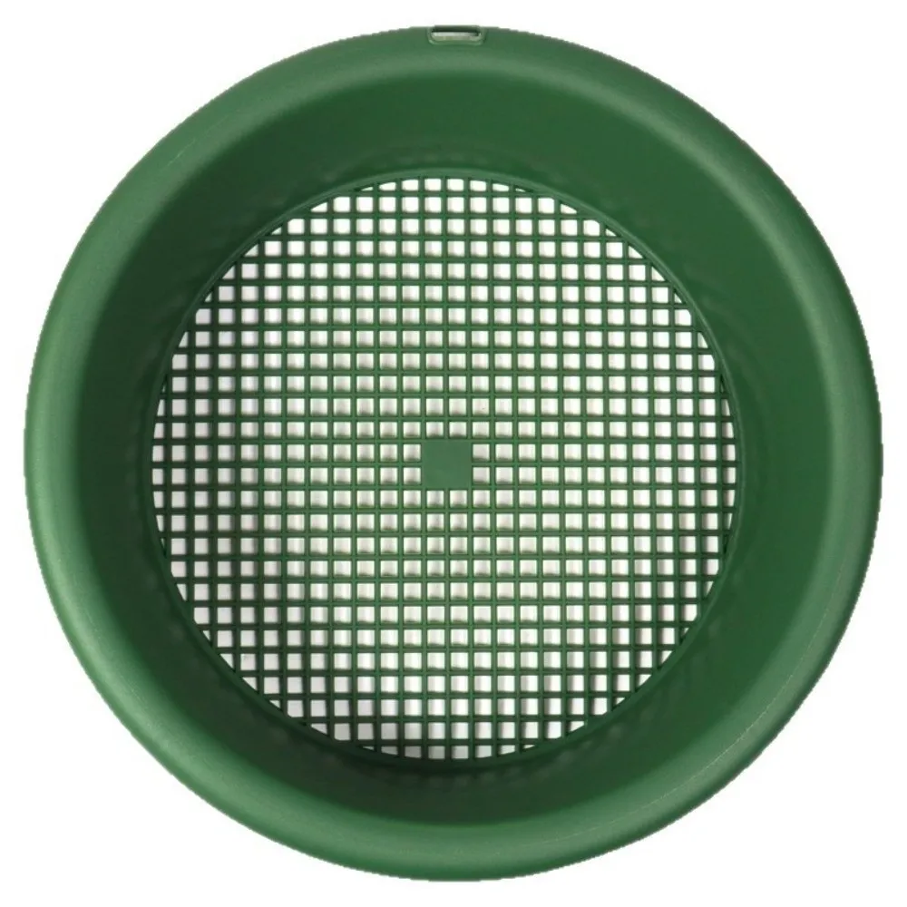Filtering Function Gardening Soil Sieve Multi-Size Mesh Plastic Gravel Filter Tool Uniform Aperture Soil Sifter Garden Use
Filtering Function Gardening Soil Sieve Multi-Size Mesh Plastic Gravel Filter Tool Uniform Aperture Soil Sifter Garden Use
