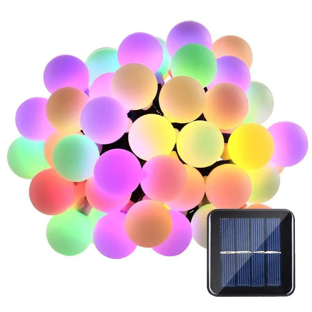 Solar outdoor waterproof 6.5 m 30 led light string Scrub small ball Dragon Ball Christmas decoration lantern
Solar outdoor waterproof 6.5 m 30 led light string Scrub small ball Dragon Ball Christmas decoration lantern