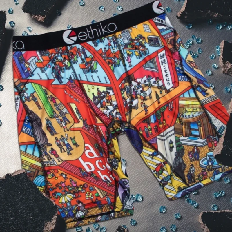 ETHIKA, 1 шт., мужское нижнее белье, боксеры, дышащие сетчатые мужские трусы с промежностью, мужские трусы размера плюс 3XL, мужские боксеры для плавания с принтом
ETHIKA, 1 шт., мужское нижнее белье, боксеры, дышащие сетчатые мужские трусы с промежностью, мужские трусы размера плюс 3XL, мужские боксеры для плавания с принтом