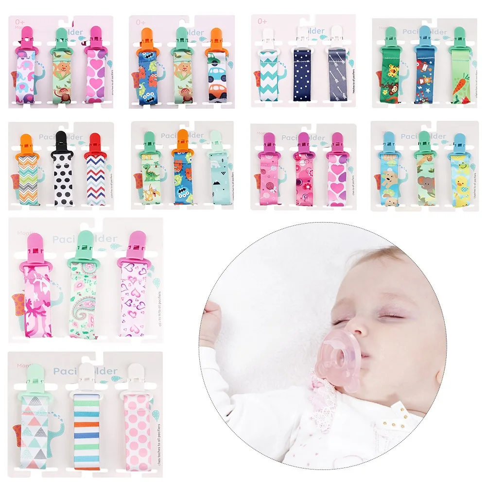 3 Pcs/Set Baby Pacifier Clips Pacifier Chain Cute Cartoon Anti-drop Carrying Baby Pacifier Nipple Holder Baby Soother Toys
3 Pcs/Set Baby Pacifier Clips Pacifier Chain Cute Cartoon Anti-drop Carrying Baby Pacifier Nipple Holder Baby Soother Toys