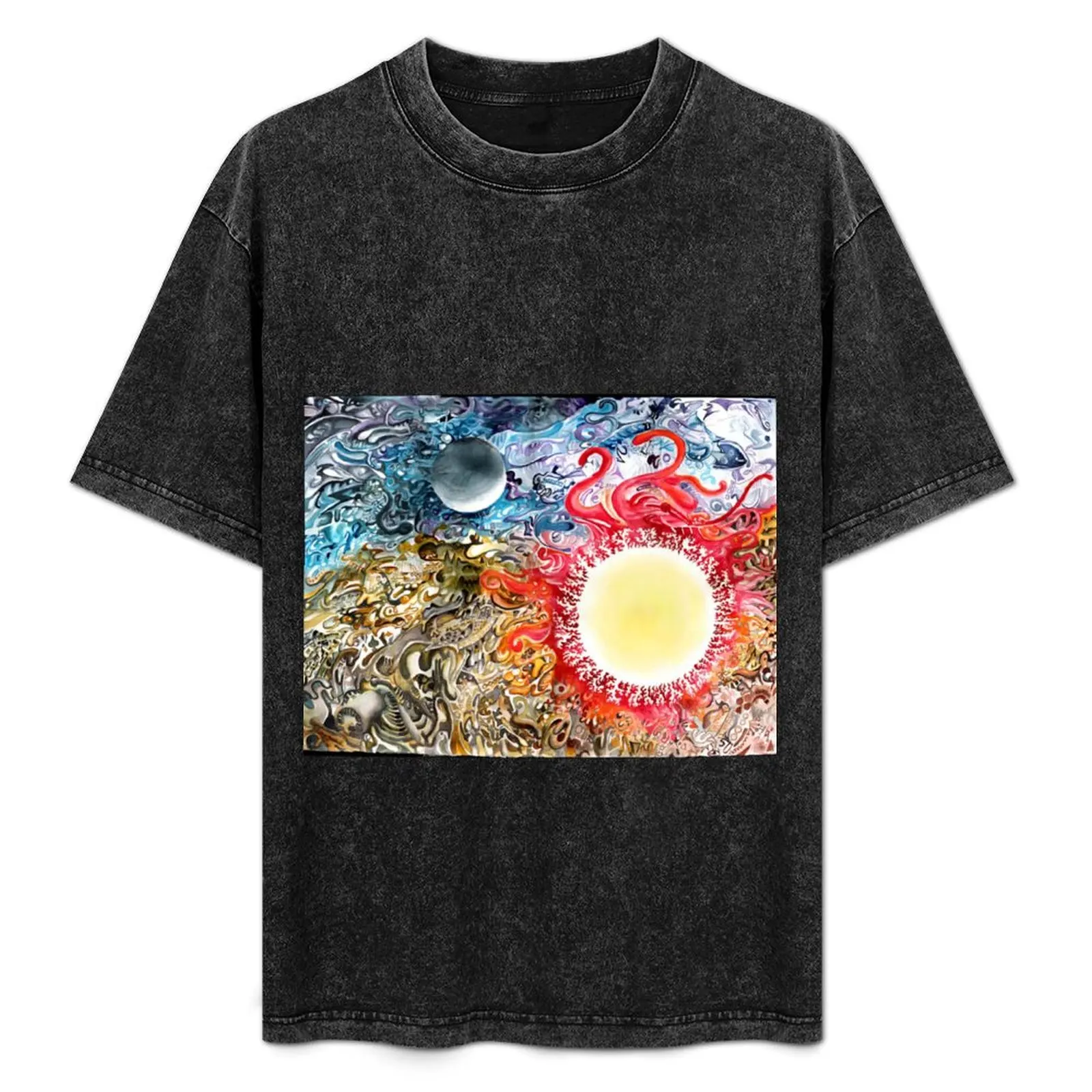 Earth Sky Heat T-Shirt Comfortable Basic Crew Neck Tee
Earth Sky Heat T-Shirt Comfortable Basic Crew Neck Tee