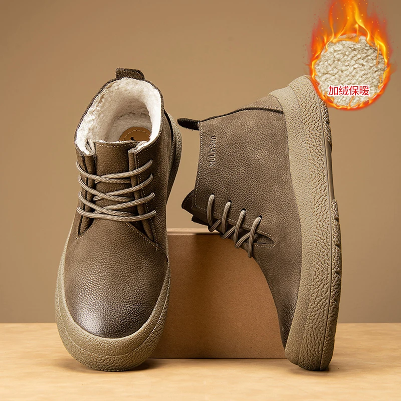 Men boots New Winter Slippers Warm Men Shoes Waterproof Non-Slip Plush Sneakers Male tenis shoes Boots Men Sneakers Winter
Men boots New Winter Slippers Warm Men Shoes Waterproof Non-Slip Plush Sneakers Male tenis shoes Boots Men Sneakers Winter