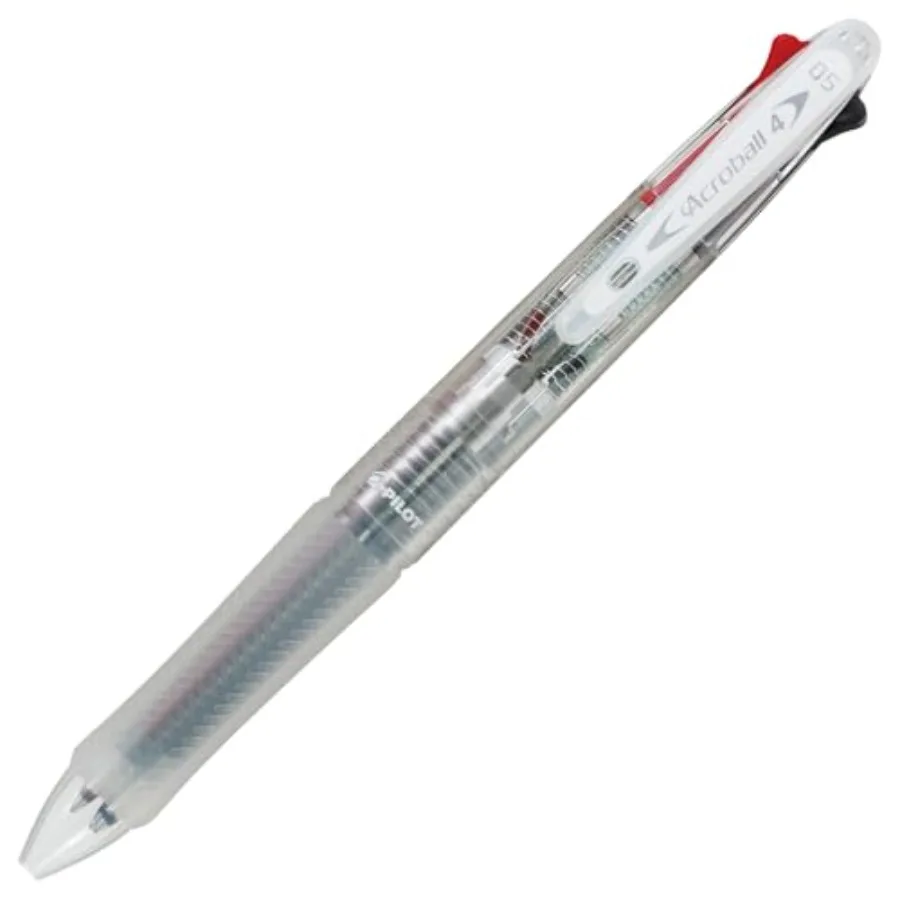 4 Colors Ballpoint Pen, Acroball 4 Extra Fine, Black, Red, Blue and Green Bkab-45EF-Ncc
4 Colors Ballpoint Pen, Acroball 4 Extra Fine, Black, Red, Blue and Green Bkab-45EF-Ncc